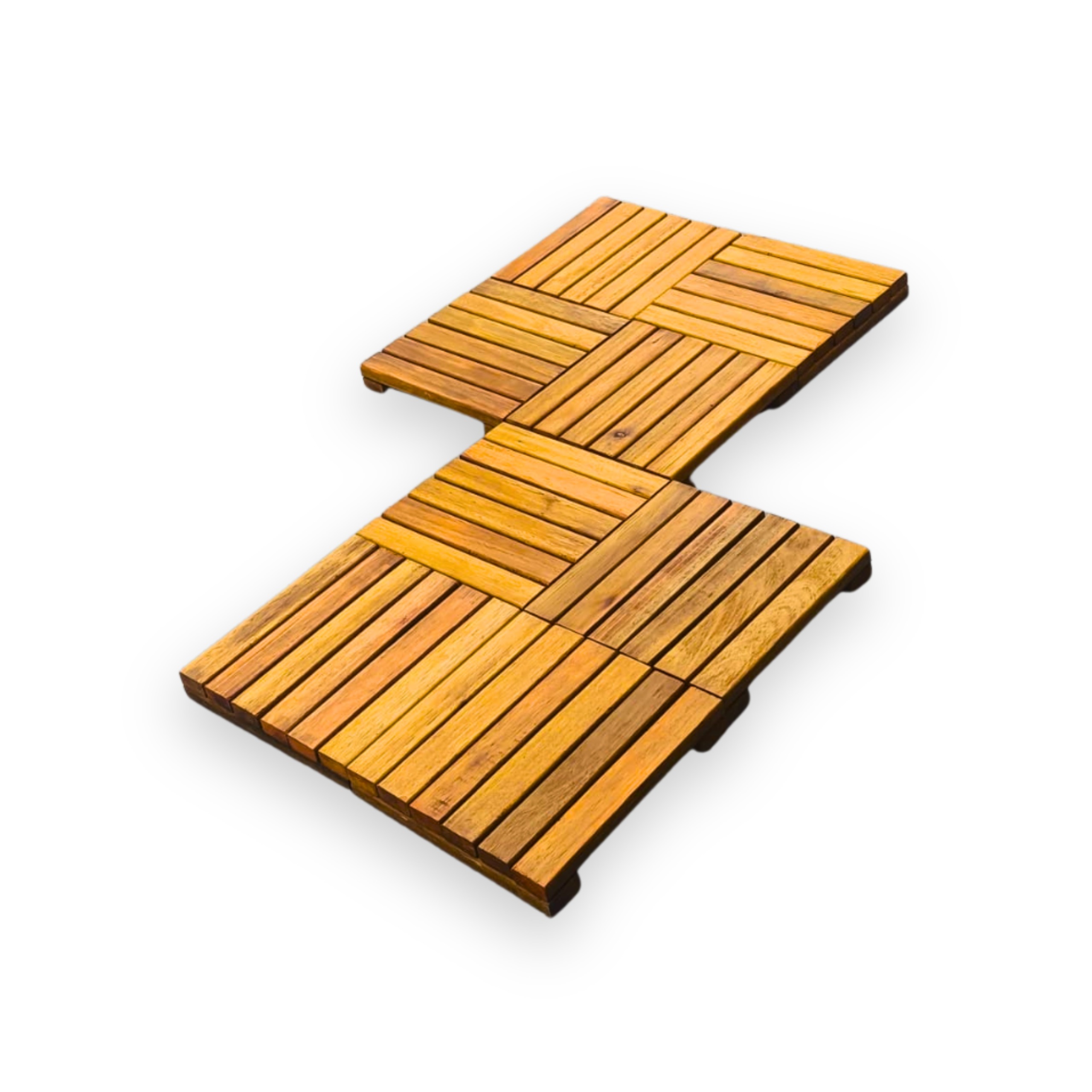 Detalhe do deck modular