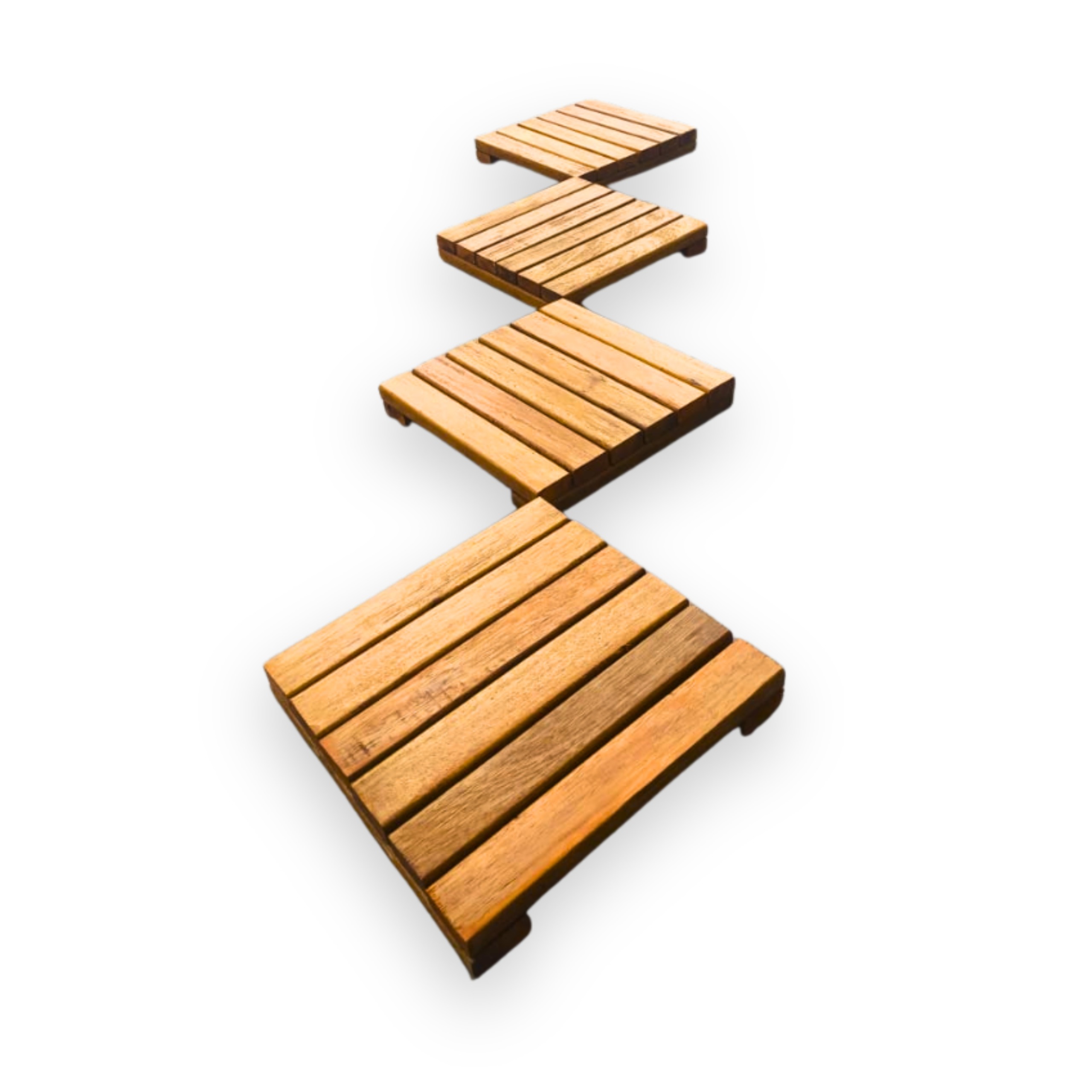 Acabamento do deck modular